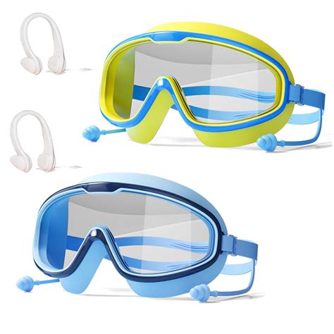 swim goggles that cover nose