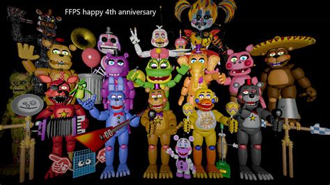 Sfm Ffps Happy 4rd Anniversary By Mauricio2006 On Deviantart