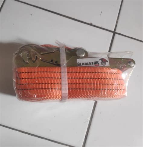 Tali Ikat Barang 2 Ton X 10 Meter Rachet Tie Down Lazada Indonesia