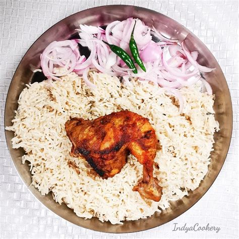 Butter Rice And Tandoori Chicken Without Oven Easy Lunch Box Recipes