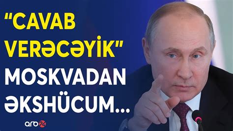 SON DƏQİQƏ Putin KRİTİK əmri verdi Cavab həmləsi üçün hazırlıq Əhali