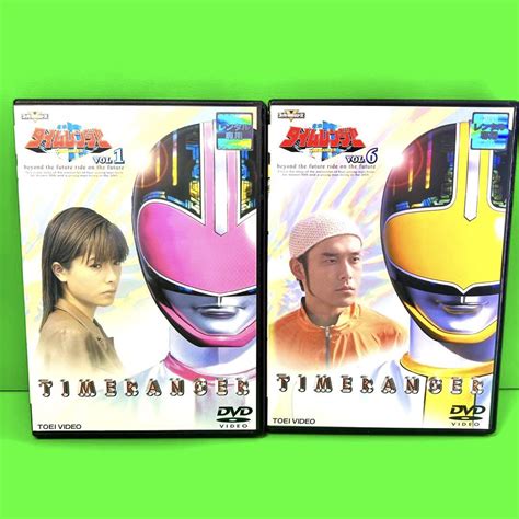 ケース付 未来戦隊タイムレンジャー Dvd 全10巻 全巻セット By メルカリ