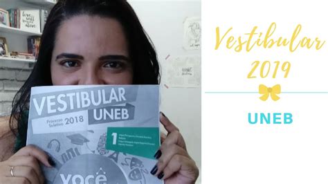 Vestibular Uneb 2019 Dúvidas Youtube