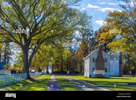 Reconstructed Slave Quarters At Somerset Place State Historic Site