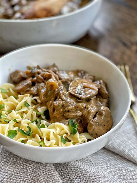 Healthy Ground Beef Stroganoff Recipe Deporecipe Co