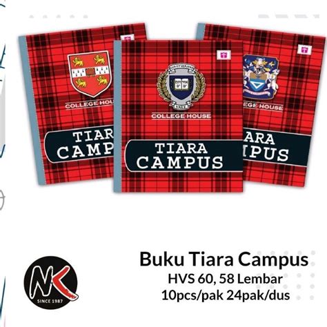 Jual Buku Tulis Tiara Campus Kwarto Quarto Lembar Shopee Indonesia