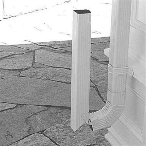 Zip Hinge Gutter Downspout Extension Solution Gutter Downspout