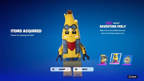 HOW TO GET ADVENTURE PEELY LEGO SKIN IN FORTNITE YouTube