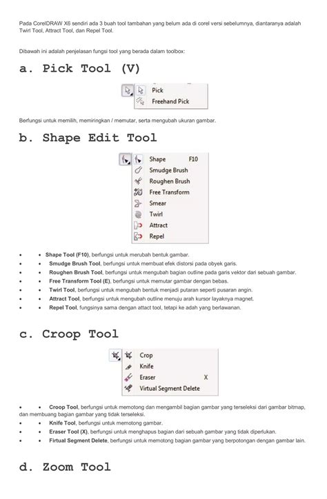 Fungsi Tool Pada Coreldraw Pdf