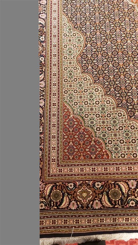 Semi Antique Tabriz Mahi Maralan Dynasty Oriental Rugs