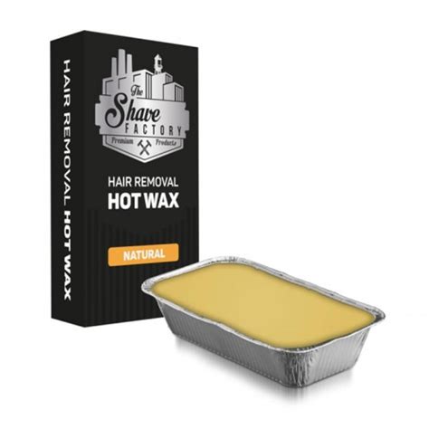 ᐷ Wosk do depilacji The Shave Factory Hard Wax Natural 500 g