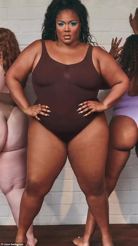 Lizzo Proudly Shows Off Her Figure As She Announces Launch Of New