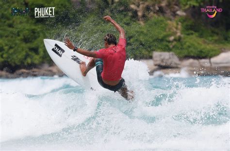 International Surfers Converge On Kata Beach For The Thrilling