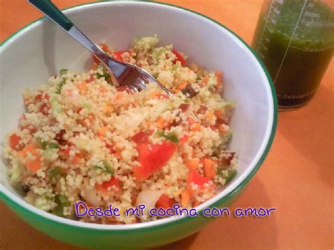 Desde Mi Cocina Con Amor Tabul O Ensalada De Cous Cous