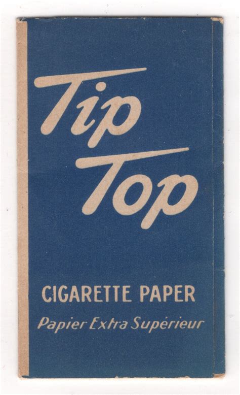 Lot Detail - VINTAGE TIP TOP TOBACCO ROLLING PAPERS