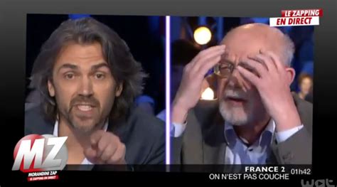 Accrochage entre Jean François Kahn et Aymeric Caron sur le Front