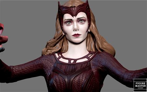 Stl File Scarlet Witch Wanda Dark Hold Doctor Strange 2 Multiverse Of Madness 3d Print Model 🧙‍♀