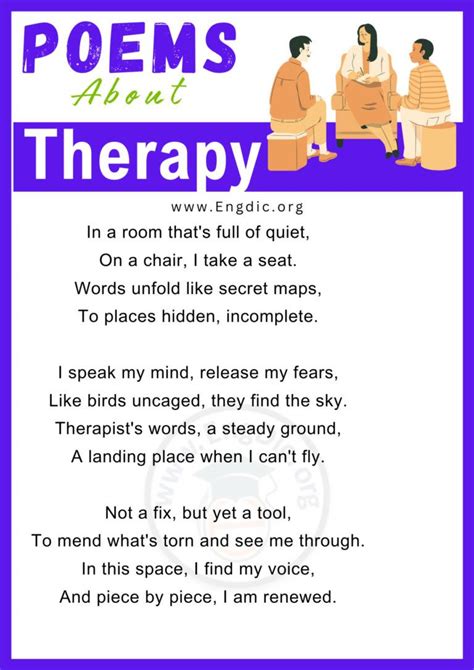 10 Short Inspirational Poems About Therapy EngDic