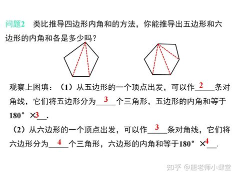 八年级数学多边形内角和专题讲解例题解析专题训练，预习必备 知乎