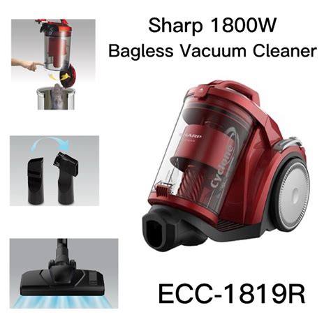 Last Unit Promotion Ready New Stock Sharp W Bagless Vacuum