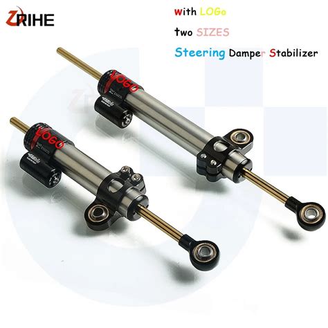 Universal Motorcycle Adjustable Steering Damper Stabilizer Safety