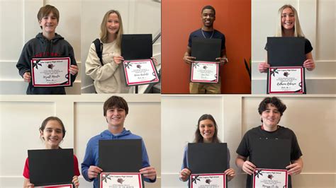 February Students Of The Month Tyler Legacy High School