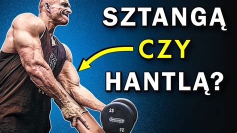 ĆWICZENIA NA BICEPS lepsza sztanga czy hantle YouTube