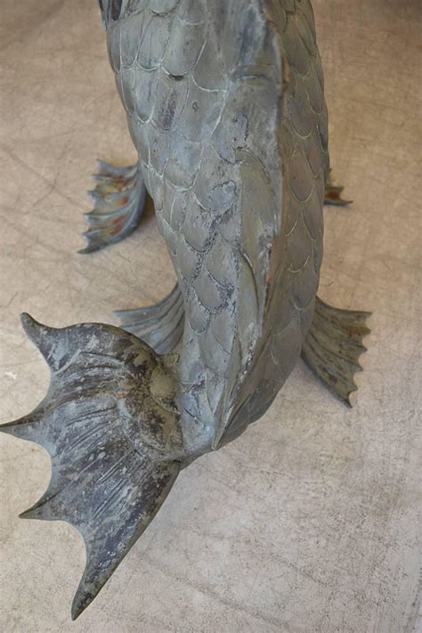 Monumental Bronze Fish Sculpture At 1stDibs