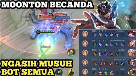 Badang Skin Saint Seiya Di Kasih Musuh Nya Semua Oleh Moonton