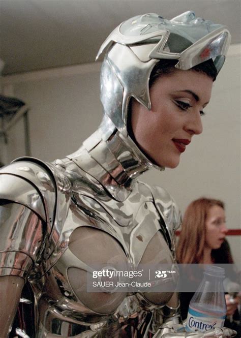 Thierry Mugler Fall Winter 1995 Mugler Futuristic Fashion Sixties