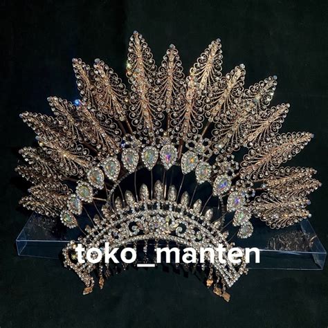 Jual Sunting Minang Trap Rosegold Bando Pengantin Rosegold Bando