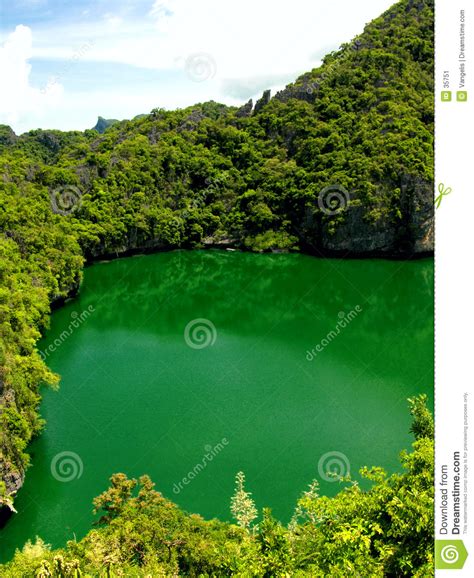 Lake in Heaven stock image. Image of green, scenic, mountain - 35751