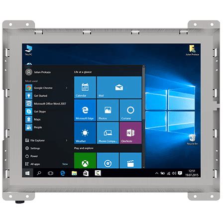 R Iad S Oft Inch Th Gen Intel Processor Open Frame Panel