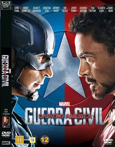 Dvd Filme Capit O Am Rica Guerra Civil Parcelamento Sem Juros