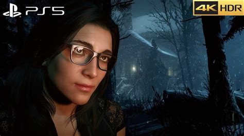 Until Dawn Gameplay Walkthrough PS5 4K Prologue Last Year Hannah And