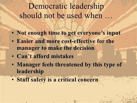 Democratic Leadership Style Examples - CareerCliff