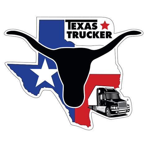 TEXAS TRUCKER DECAL - Ms. Carita Safetruck