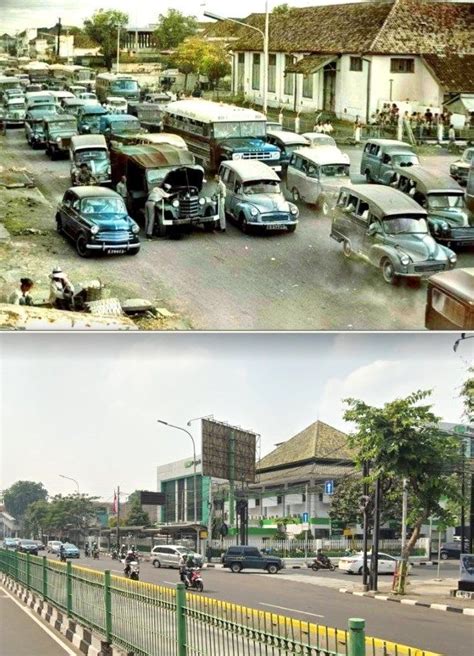 Jl Senen Raya Jakarta 1970 Kanan Kantor Pegadaian Indonesia