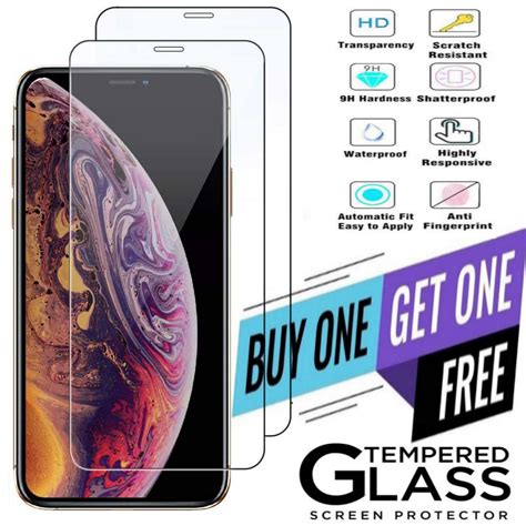 Gorilla Tempered Glass Screen Protector For Iphone 15 7 8 11 X Xr 12 13