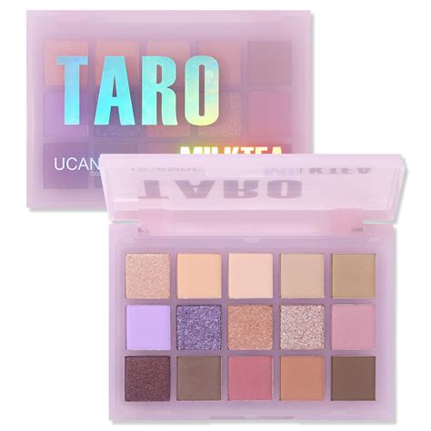 UCANBE Neutral Eyeshadow Palette 15 Colors Nude Matte Shimmer Reflective Glitter Eye Makeup