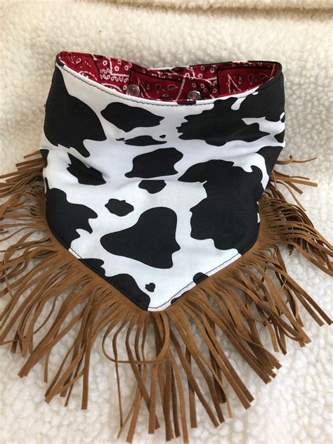 Cowboy Bandana Bib Etsy In 2020 Cowboy Bandana Etsy Bandana Bib