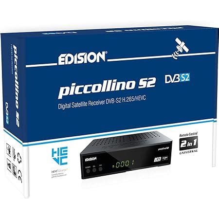 Edision Piccollino Dvb S Full Hd Sat Receiver H Hevc Lector De