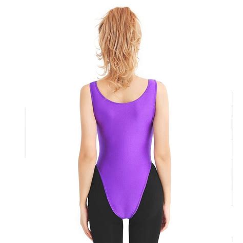 Adult Leotards Ballet Dance Wear Women Costumes Sleeveless Solid Tank