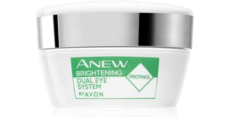 Avon Anew Dual Eye System Crema Iluminadora Para Contorno De Ojos