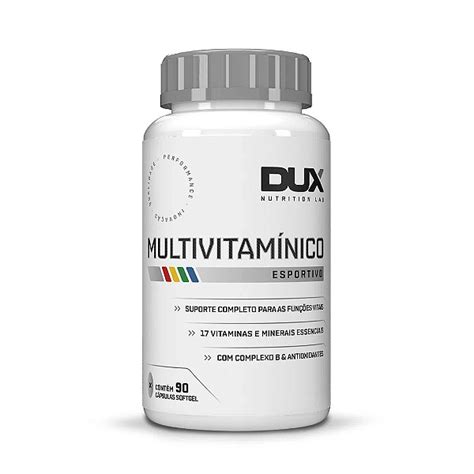 Multivitamínico 90 Cápsulas DUX Nutrition Lab 4Shape Nutrição