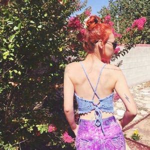 Crochet Pattern Crop Top Summer Lace Bikini Top Boho Bralette Festival Top Granny Triangle Easy