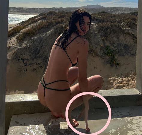 Fans Accuse Kendall Jenner Of Major Photoshop Fail In New Bikini