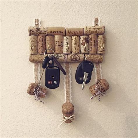 Ecco Idee Per Un Appendichiavi Creativo Ispiratevi Wine Cork