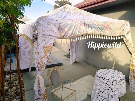 Vendor Canopy Cover Boho Festival Wedding Tent MADE To ORDER Etsy