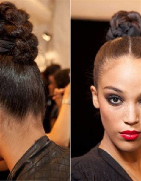 15 Best Ideas Braided Bun Updo African American Hairstyles